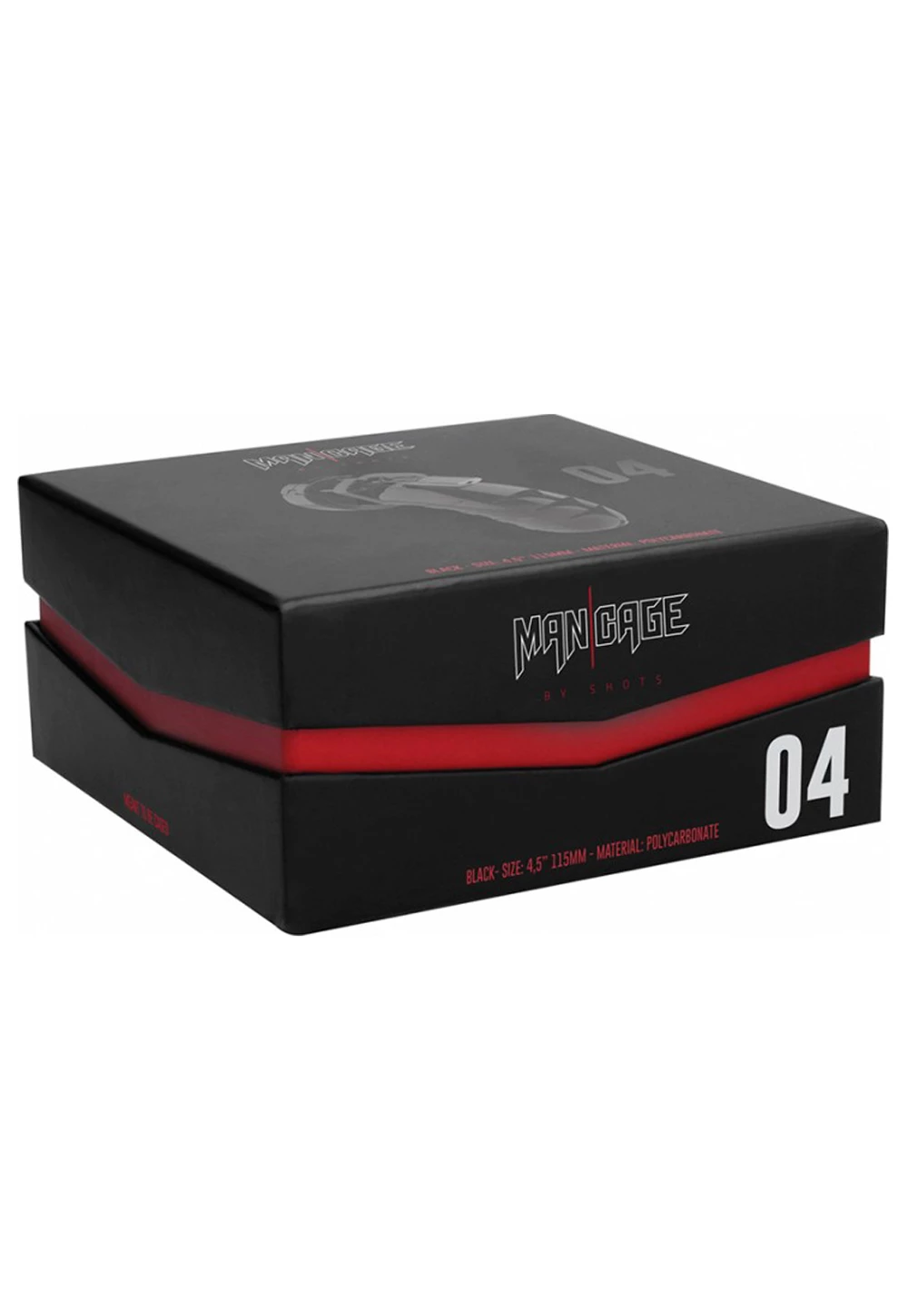 Shots Penis Cage Model 04 - 4.5" 3 Shots Penis Cage Model 04 - 4.5" - Image 3