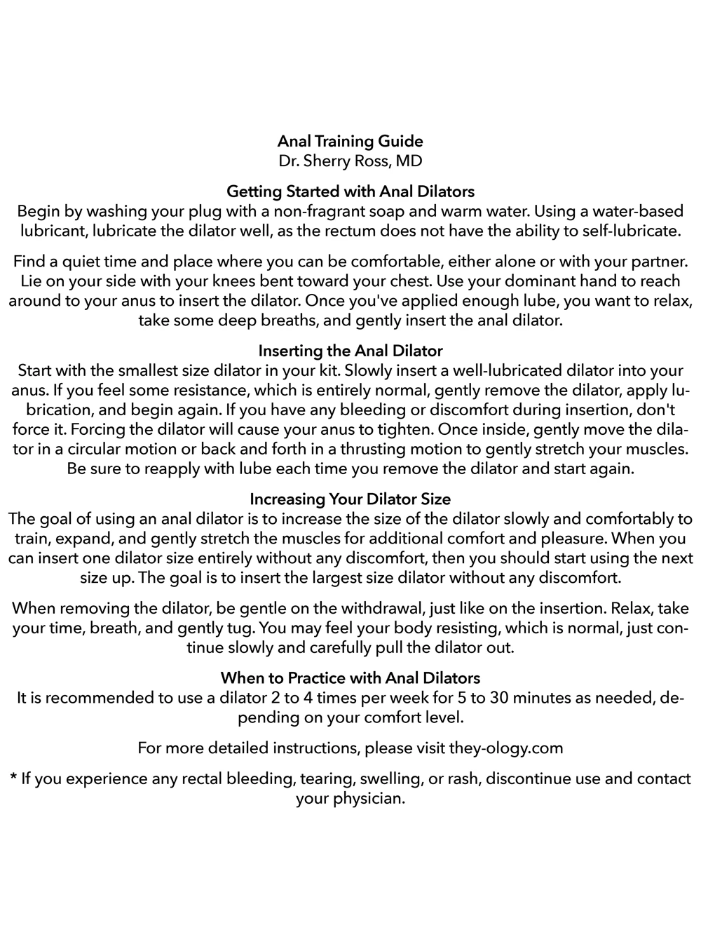 Cal Exotics They-ology Wearable Anal Training Set 7 Cal Exotics They-ology Wearable Anal Training Set - Image 7