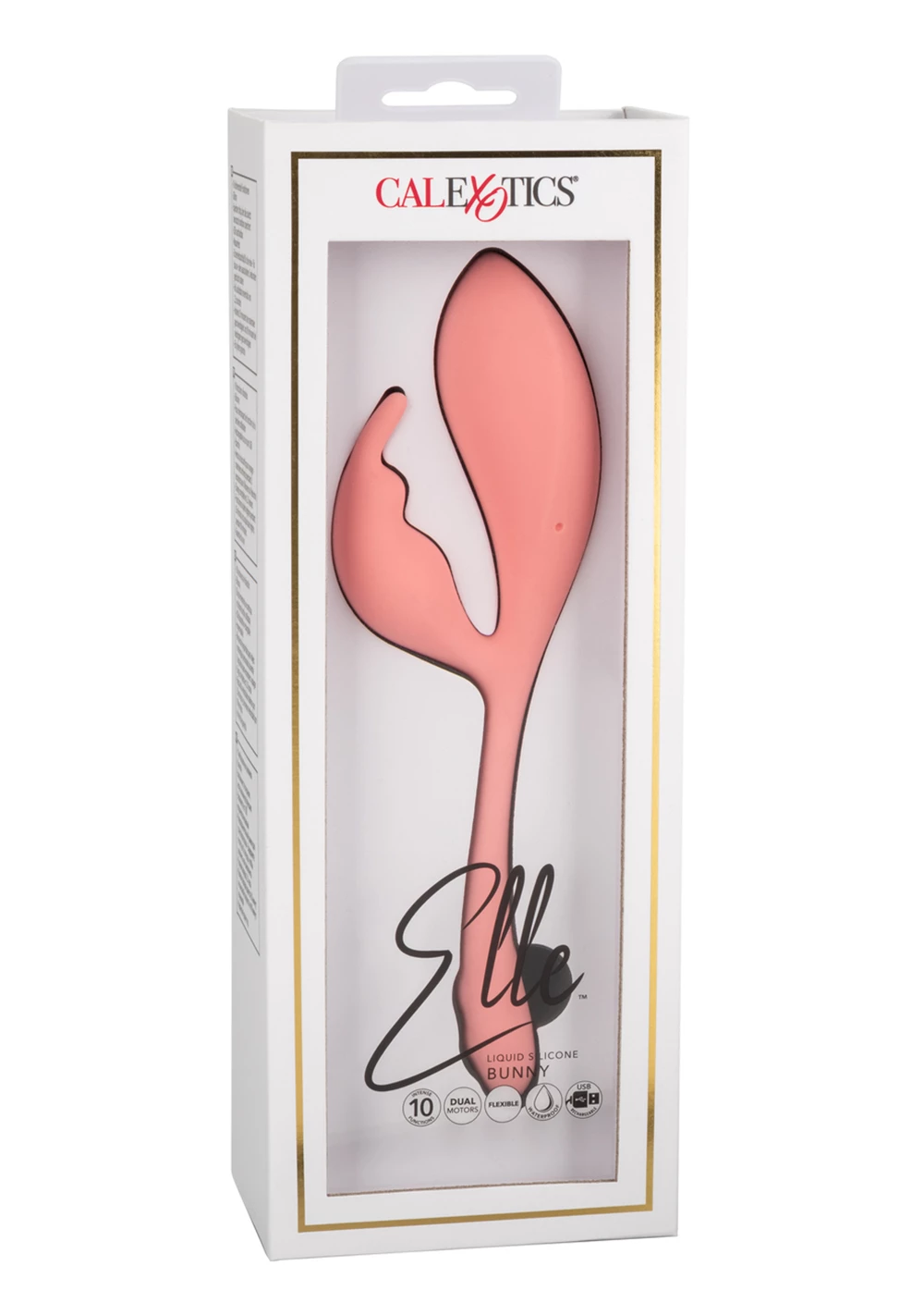 Cal Exotics Elle Liquid Silicone Bunny 5 Cal Exotics Elle Liquid Silicone Bunny - Image 5