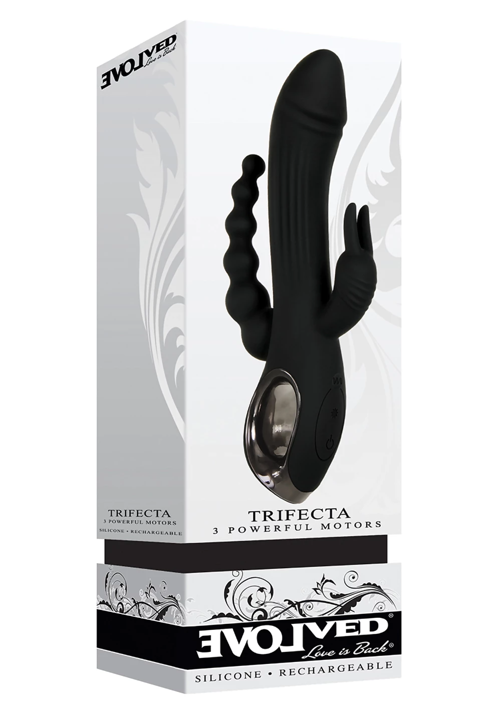 Evolved Novelties Evolved Trifecta Triple Stim Rechargeable Vibe 4 Evolved Novelties Evolved Trifecta Triple Stim Rechargeable Vibe - Image 4
