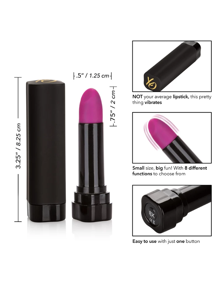 Cal Exotics Hide & Play Lipstick Vibrator 3 Cal Exotics Hide & Play Lipstick Vibrator - Image 3