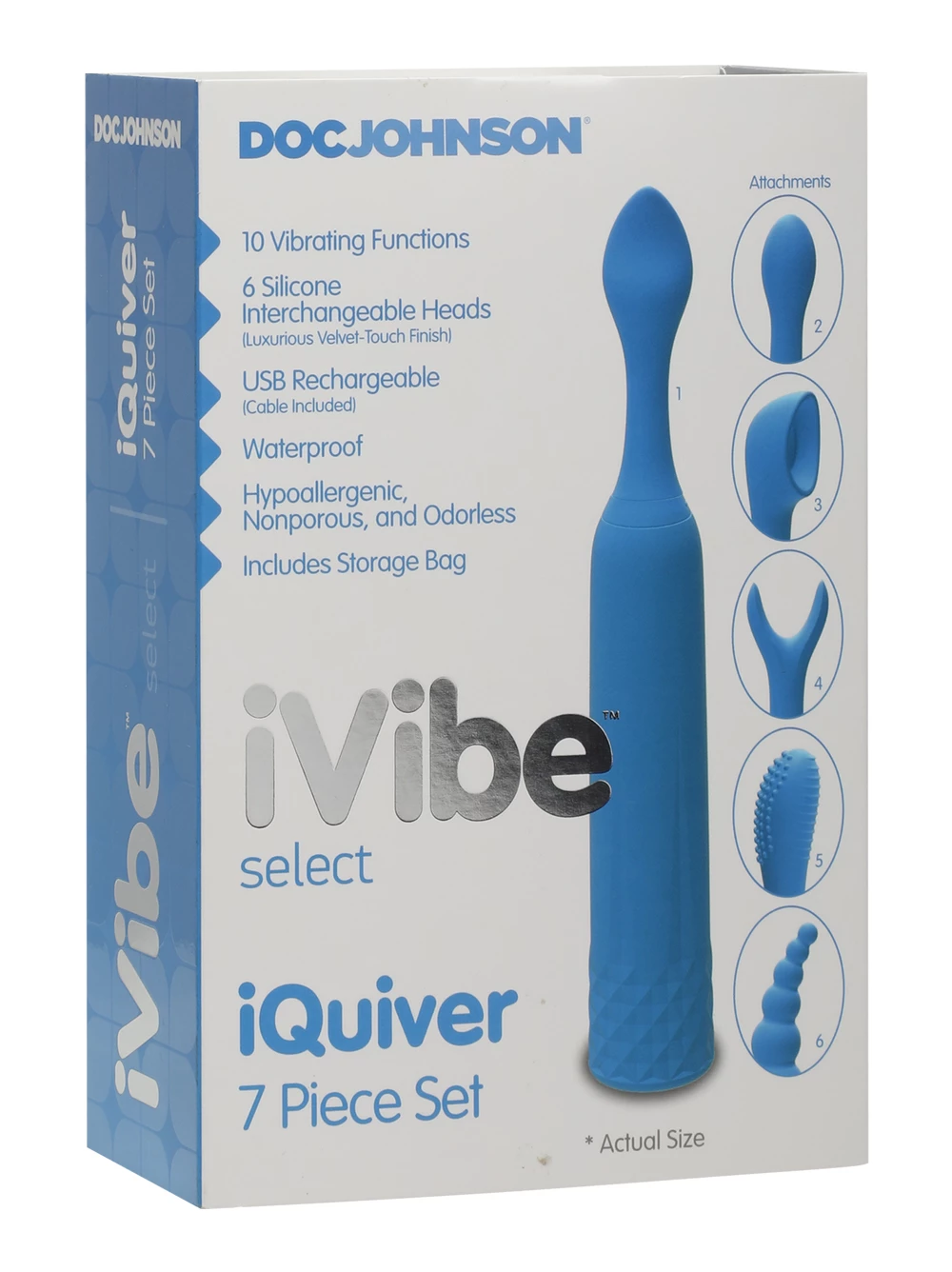Doc Johnson IQuiver Clitoral Vibrator 3 Doc Johnson IQuiver Clitoral Vibrator - Image 3