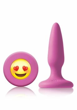 NS Novelties Moji's - ILY - Mini Silicone Plug With Emoji Face