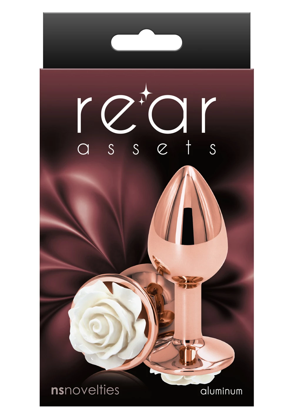 NS Novelties Rear Assets Rose Plug Small 2 NS Novelties Rear Assets Rose Plug Small - Image 2
