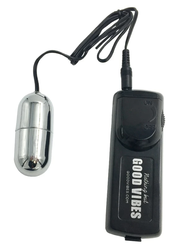 Good Vibes Toys Good Vibes Silver Bullet Vibrator 1 Good Vibes Toys Good Vibes Silver Bullet Vibrator
