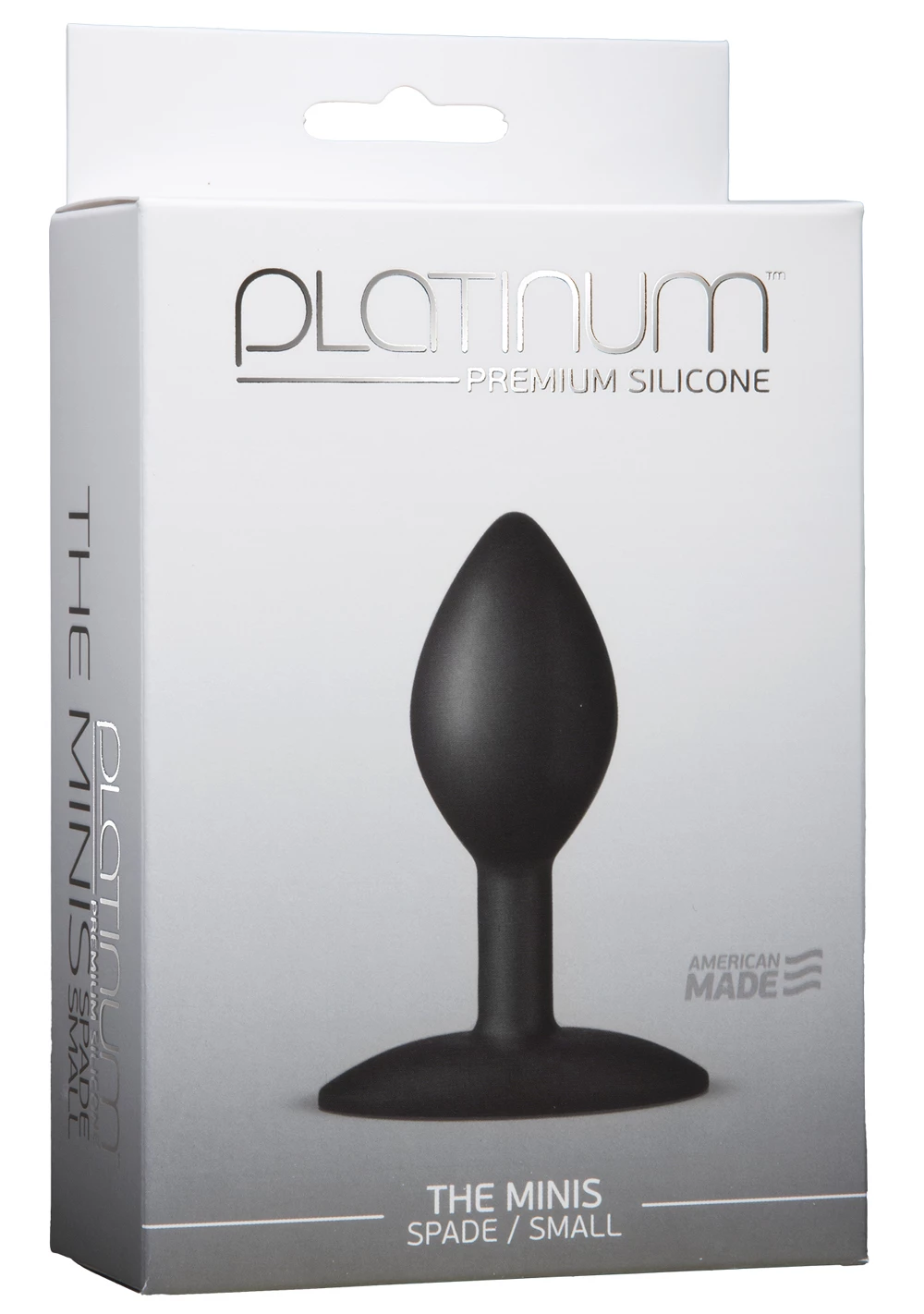 Doc Johnson Platinum™ Premium Silicone - The Minis - Spade - Small 2 Doc Johnson Platinum™ Premium Silicone - The Minis - Spade - Small - Image 2