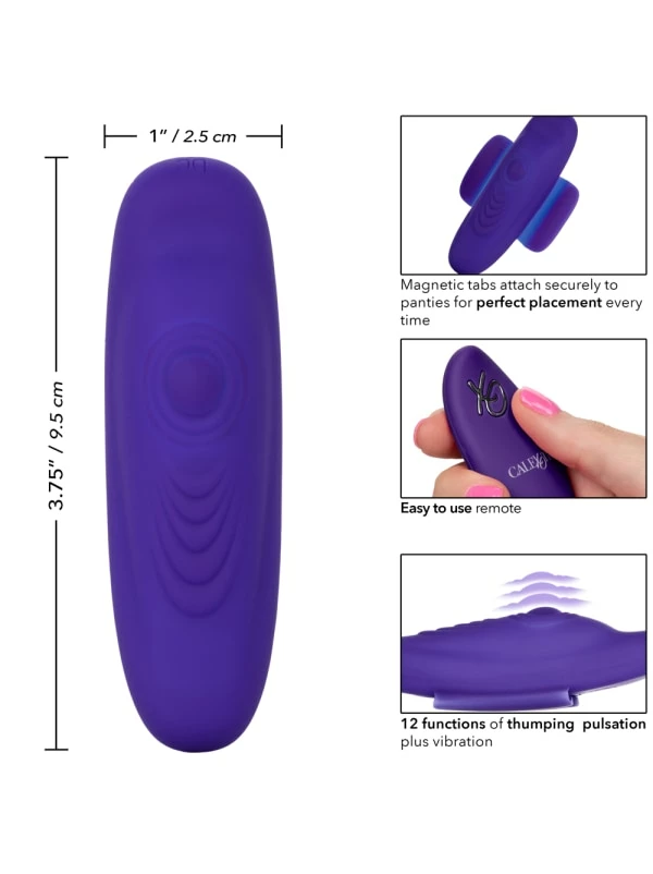 Cal Exotics Lock-N-Play Remote Pulsating Panty Teaser 2 Cal Exotics Lock-N-Play Remote Pulsating Panty Teaser - Image 2