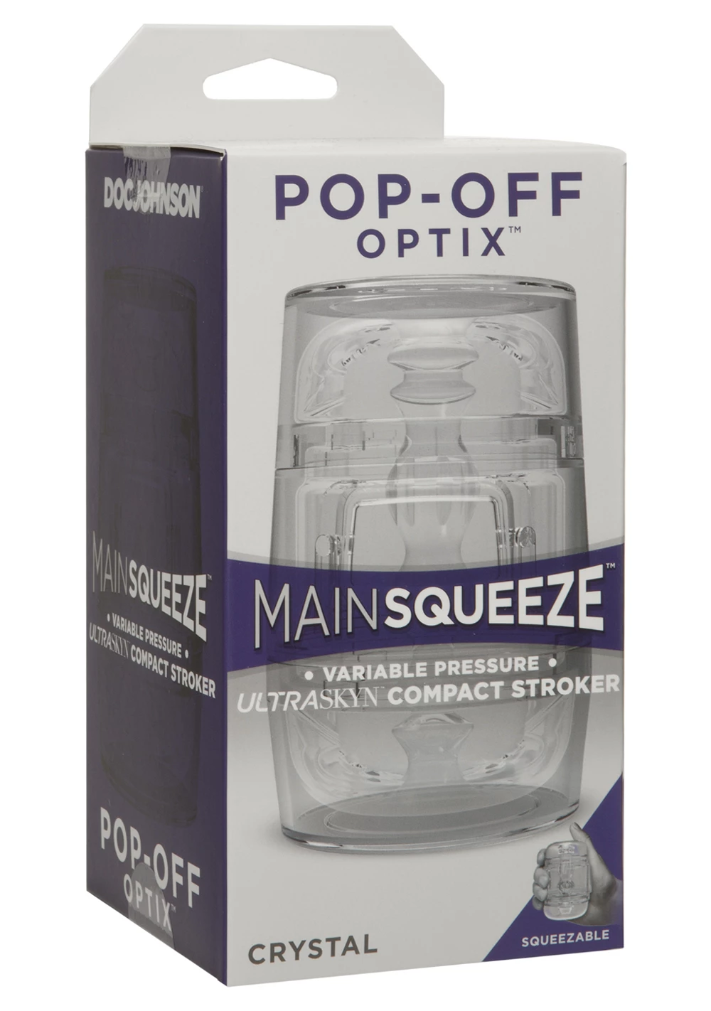 Doc Johnson Main Squeeze™ - POP-OFF - OPTIX 4 Doc Johnson Main Squeeze™ - POP-OFF - OPTIX - Image 4