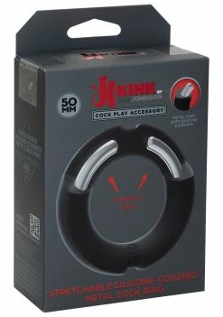 Doc Johnson KINK Silicone-Covered Metal Cock Ring - 50mm -Vibrators Store Sale dsz1gabytqylhl1wlsoj