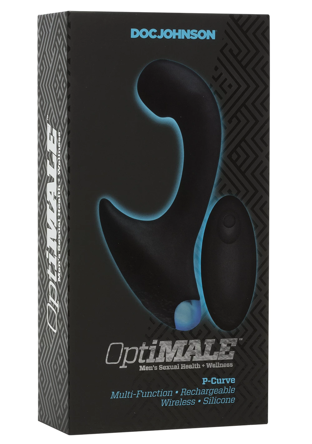 Doc Johnson OptiMALE™ - Vibrating P-Curve With Wireless Remote 4 Doc Johnson OptiMALE™ - Vibrating P-Curve With Wireless Remote - Image 4