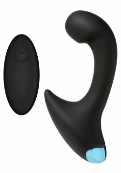 Doc Johnson OptiMALE™ - Vibrating P-Curve With Wireless Remote