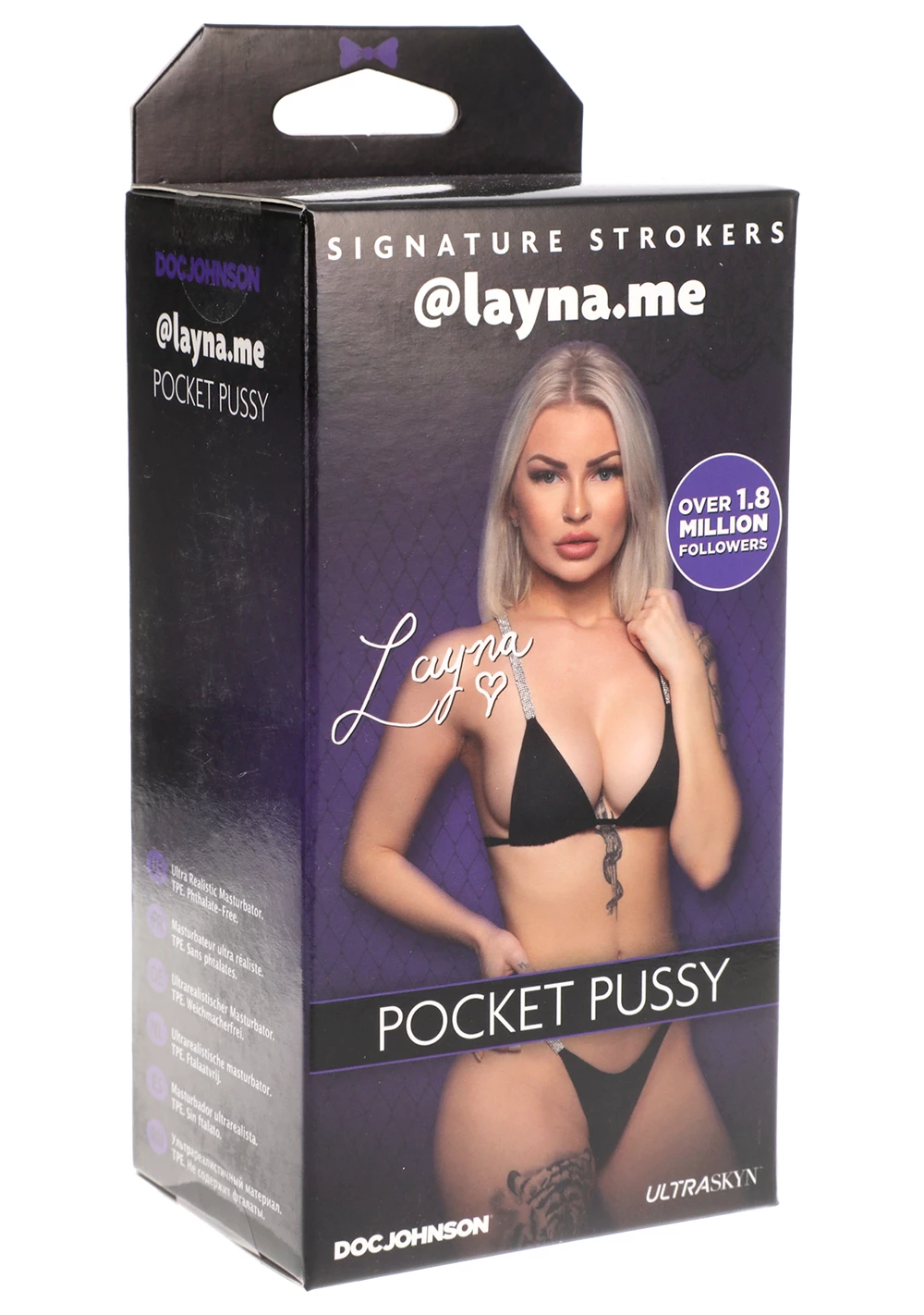 Doc Johnson Signature Strokers - Girls Of Social Media - @layna.me ULTRASKYN™ Pocket Pussy 2 Doc Johnson Signature Strokers - Girls Of Social Media - @layna.me ULTRASKYN™ Pocket Pussy - Image 2