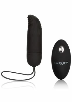 Cal Exotics Silicone Remote Ridged G Bullet