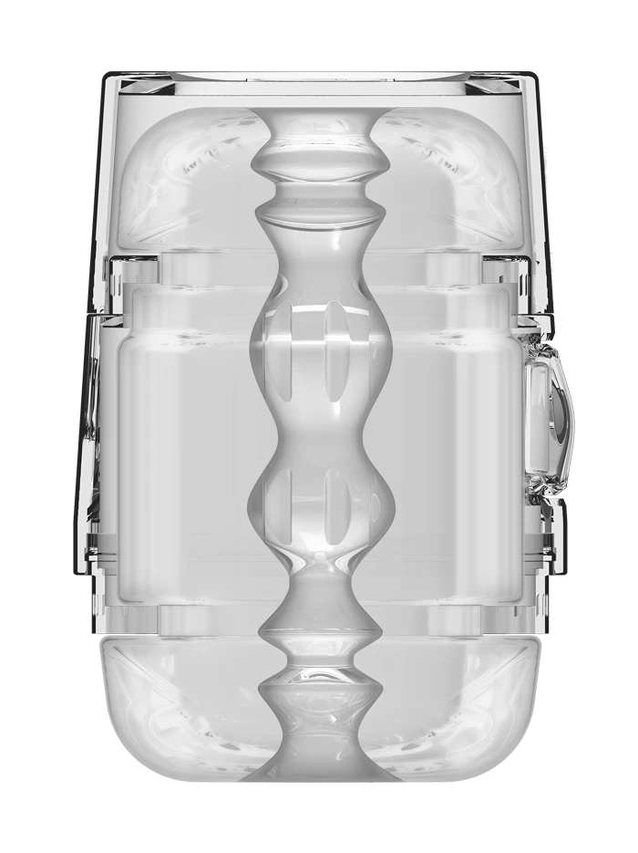 Doc Johnson Main Squeeze Pop-Off Optix Clear Masturbator 2 Doc Johnson Main Squeeze Pop-Off Optix Clear Masturbator - Image 2