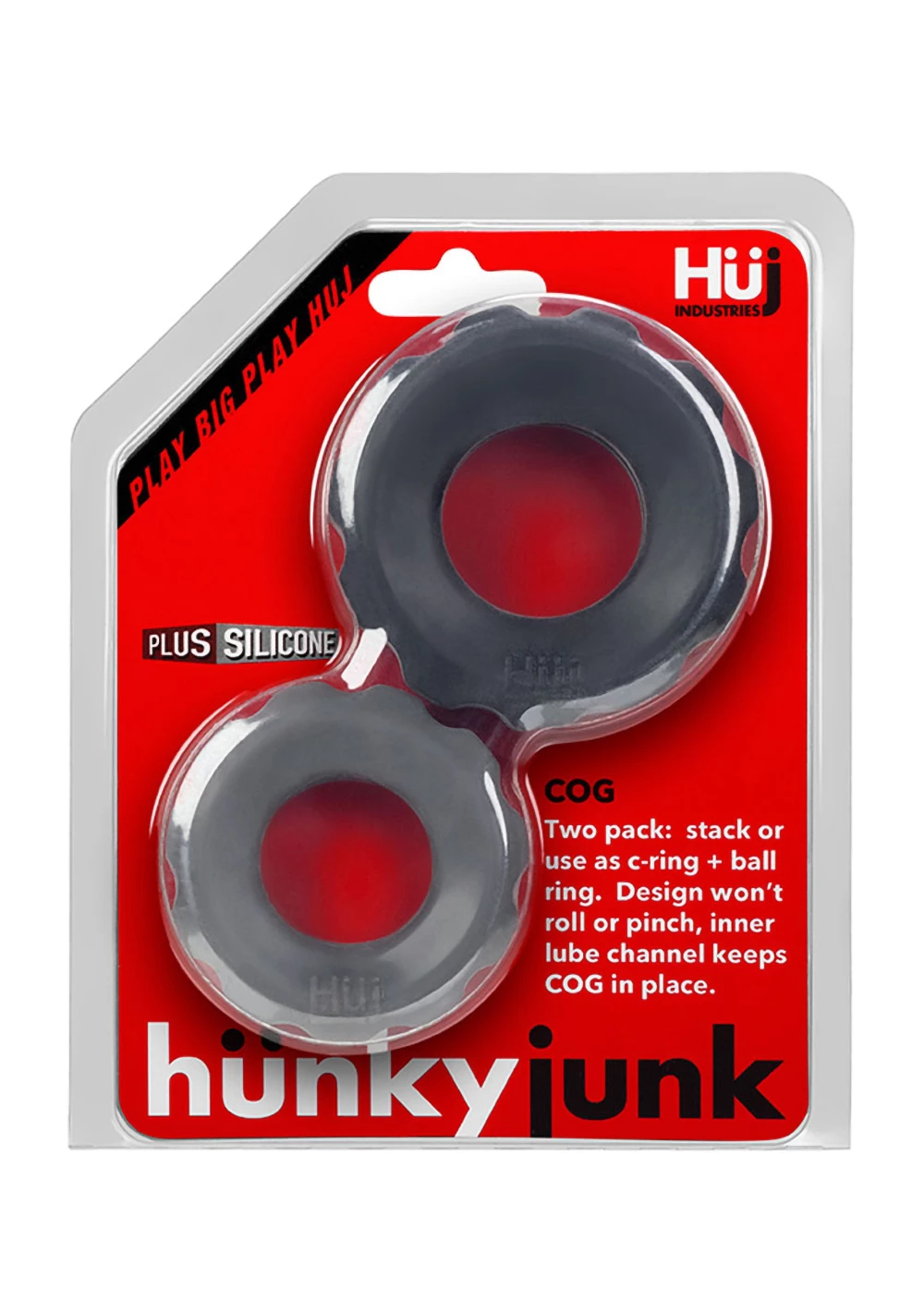 Oxballs Hunky Junk Cog 2-Size C-Rings 3 Oxballs Hunky Junk Cog 2-Size C-Rings - Image 3