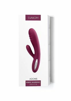 Svakom Adonis Ribbed Warming Rabbit Vibrator 5 Svakom Adonis Ribbed Warming Rabbit Vibrator -Vibrators Store Sale ga2b4drkhajbcypiab7i