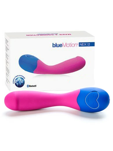BlueMotion Nex 2 G-spot Bluetooth Remote Vibrator By OhMiBod 1 BlueMotion Nex 2 G-spot Bluetooth Remote Vibrator By OhMiBod