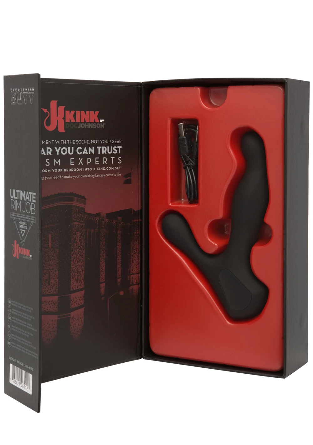 Doc Johnson KINK - Ultimate Rim Job - Silicone Prostate Massager With Rotating Ridges 4 Doc Johnson KINK - Ultimate Rim Job - Silicone Prostate Massager With Rotating Ridges - Image 4