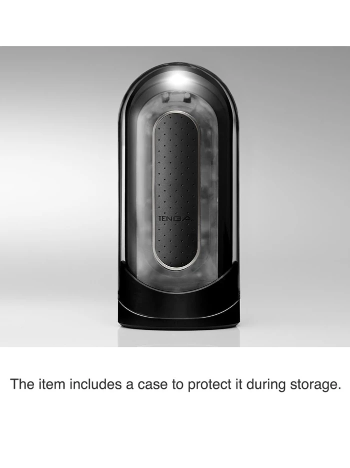 TENGA Flip Zero EV Black Electronic Vibration Masturbator 6 TENGA Flip Zero EV Black Electronic Vibration Masturbator - Image 6