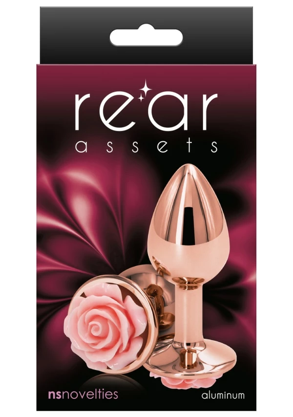 NS Novelties Rear Assets Rose Plug Small 6 NS Novelties Rear Assets Rose Plug Small - Image 6