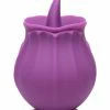 XR Brands Bloomgasm Wild Violet Licking Silicone Stimulator