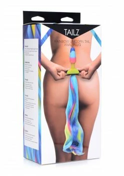 XR Brands Rainbow Unicorn Tail Anal Plug 9 XR Brands Rainbow Unicorn Tail Anal Plug -Vibrators Store Sale if7vzncohkwyr3qxgq8m