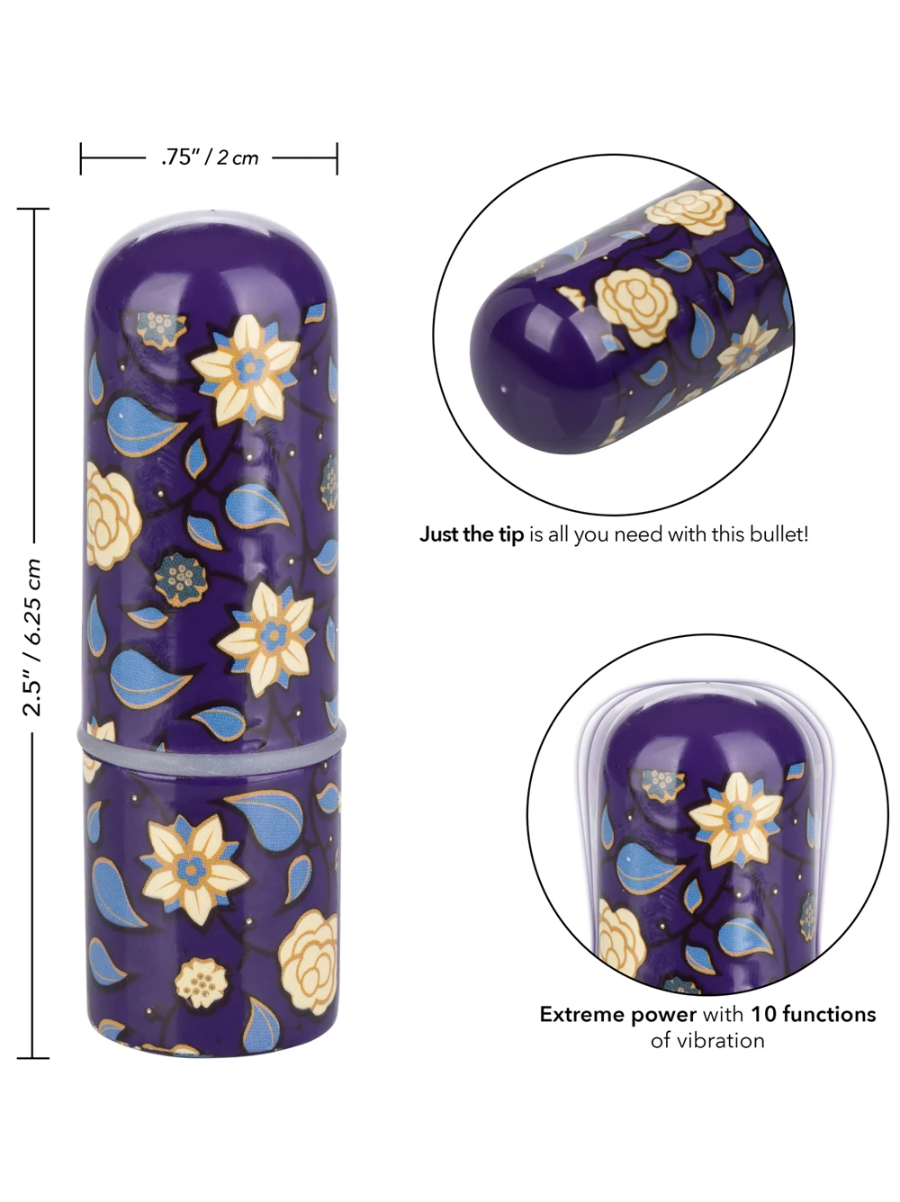 Cal Exotics Naughty Bits Just The Tip Vibrator 4 Cal Exotics Naughty Bits Just The Tip Vibrator - Image 4