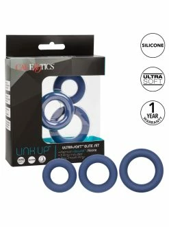 Cal Exotics Link Up Ultra Soft Elite Ring Set -Vibrators Store Sale j4cjvrw7kexoampjuidg