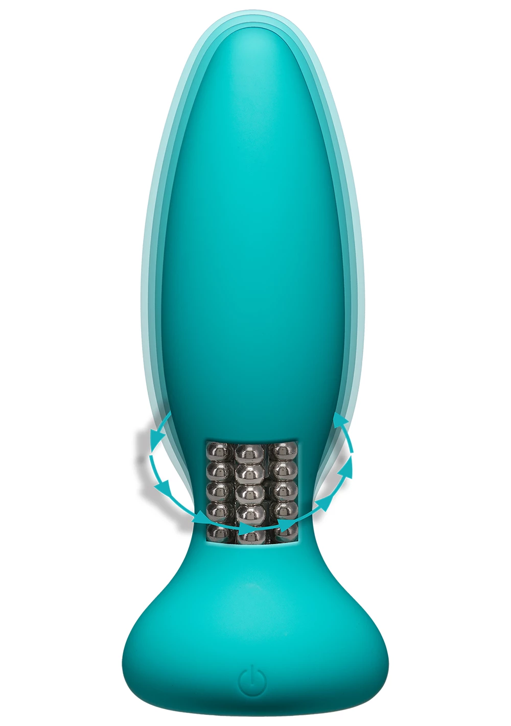 Doc Johnson A-Play - Rimmer - Rechargeable Silicone Anal Plug With Remote - Teal 5 Doc Johnson A-Play - Rimmer - Rechargeable Silicone Anal Plug With Remote - Teal - Image 5