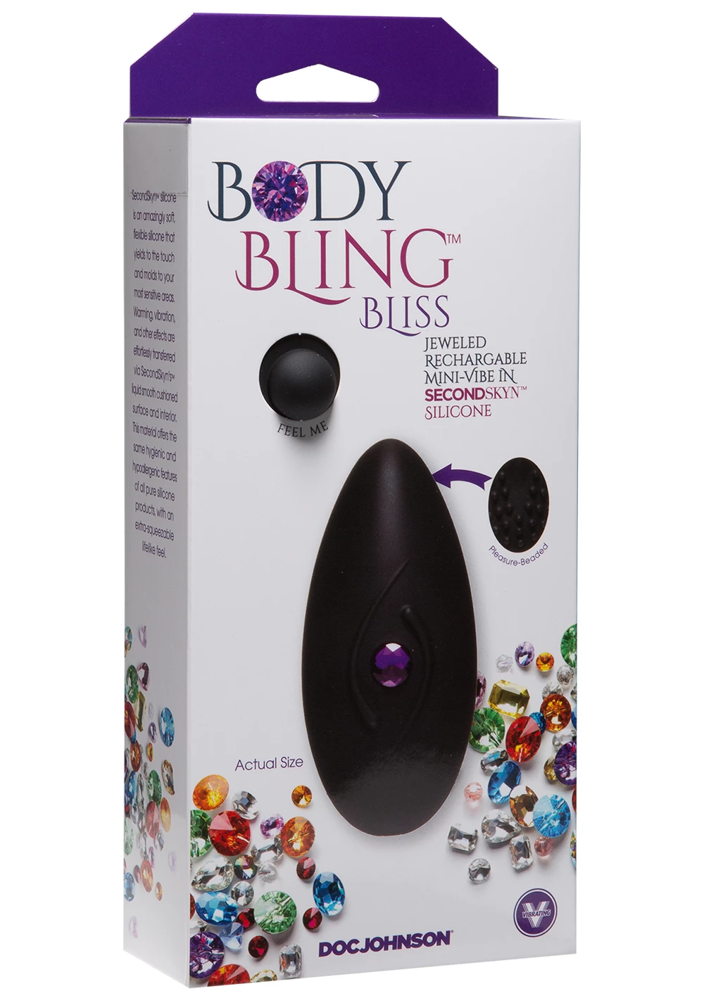 Doc Johnson Body Bling™ Bliss - Rechargeable Mini-Vibe 8 Doc Johnson Body Bling™ Bliss - Rechargeable Mini-Vibe - Image 8