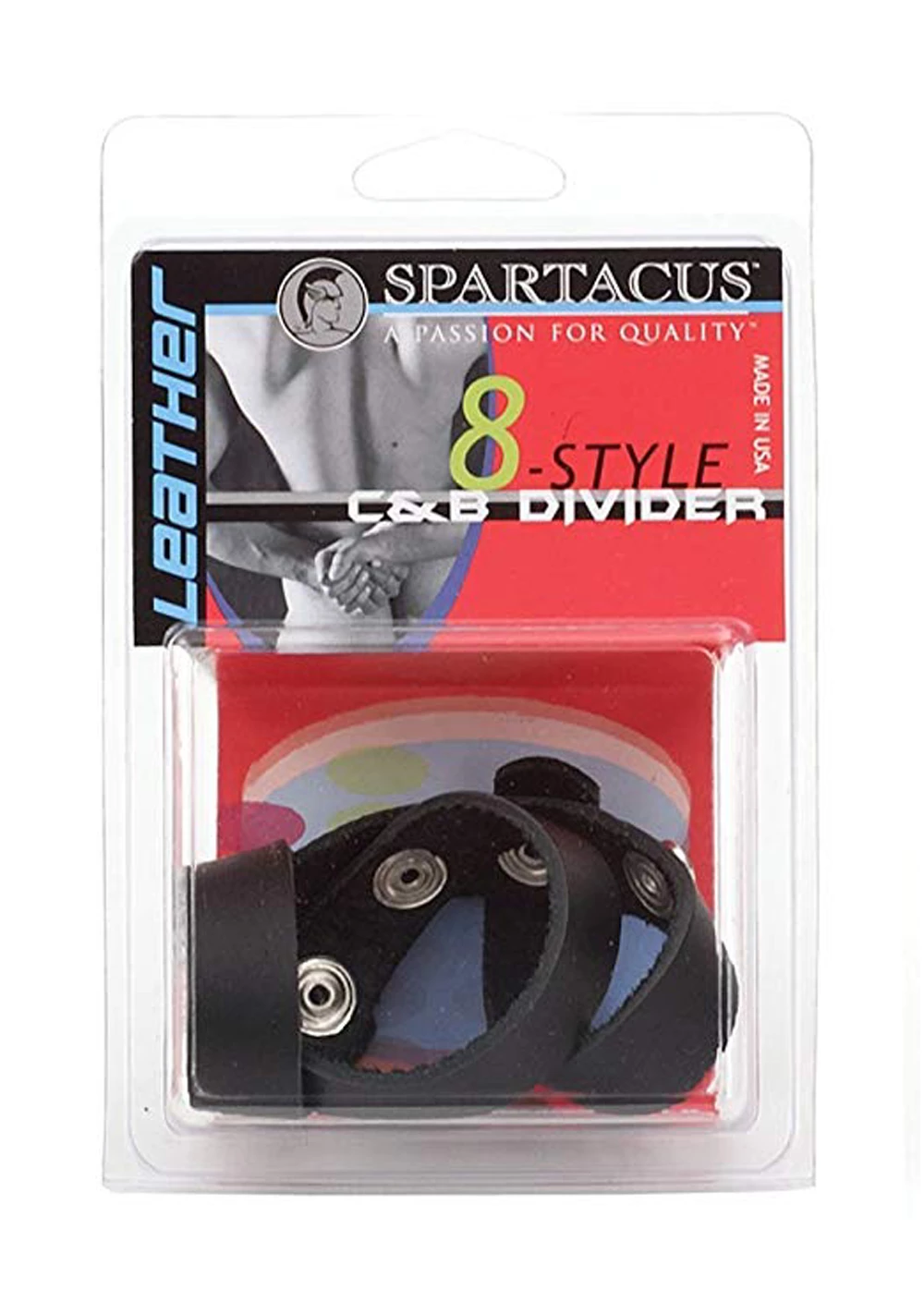 Spartacus Leather Figure-8 Cock And Ball Divider 3 Spartacus Leather Figure-8 Cock And Ball Divider - Image 3