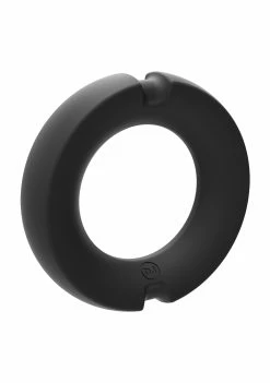 Doc Johnson KINK Silicone-Covered Metal Cock Ring - 35mm