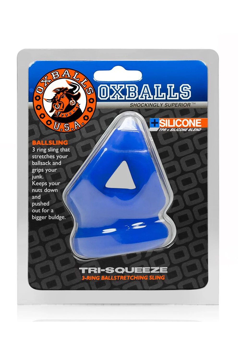 Oxballs Tri-Squeeze Ball-Stretch Sling 5 Oxballs Tri-Squeeze Ball-Stretch Sling - Image 5