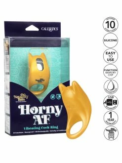 Cal Exotics Naughty Bits Horny AF Vibrating Ring -Vibrators Store Sale jyxufbqluoi3perbqysn