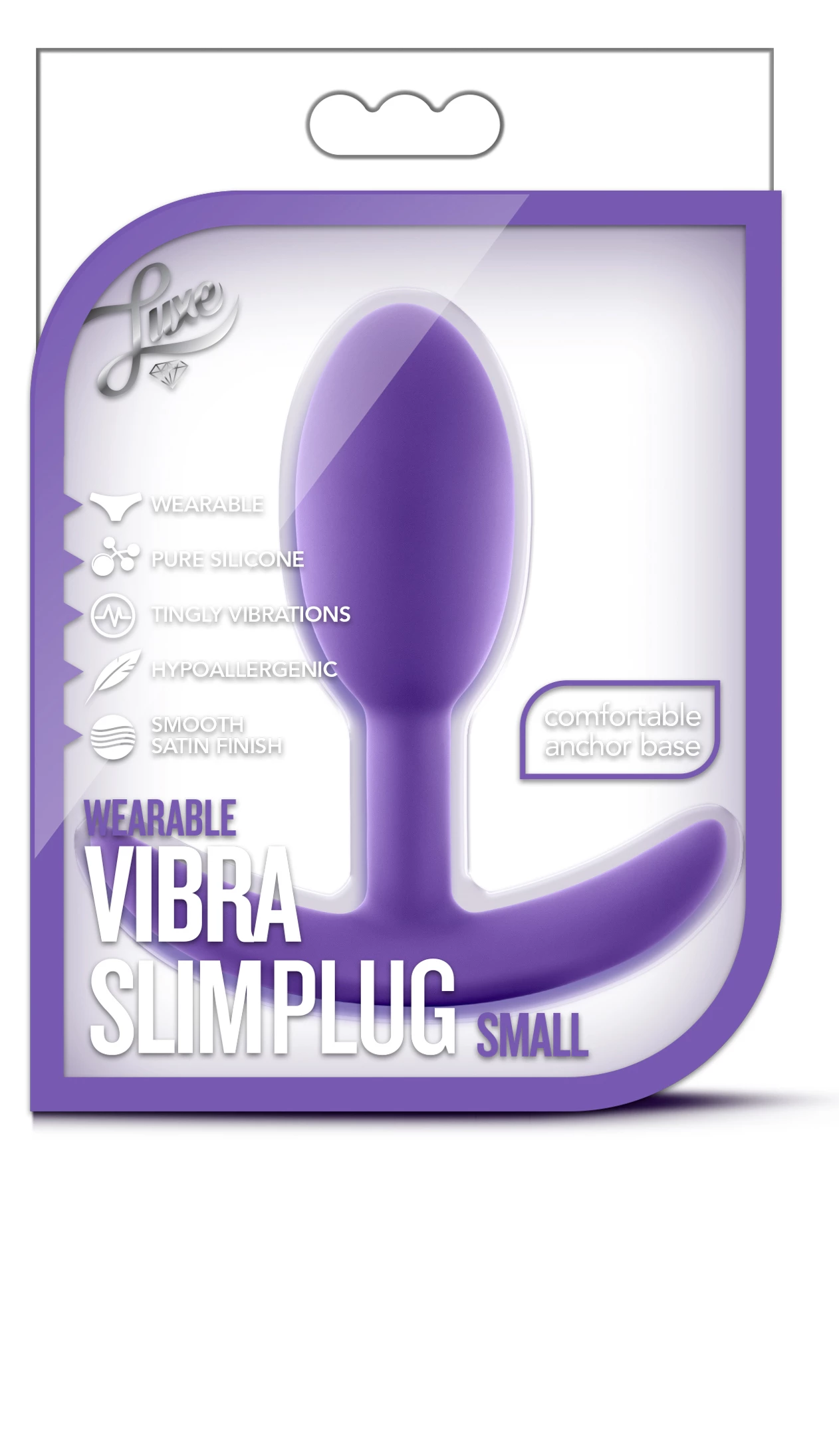 Blush Luxe - Wearable Vibrating Slim Small Plug 2 Blush Luxe - Wearable Vibrating Slim Small Plug - Image 2
