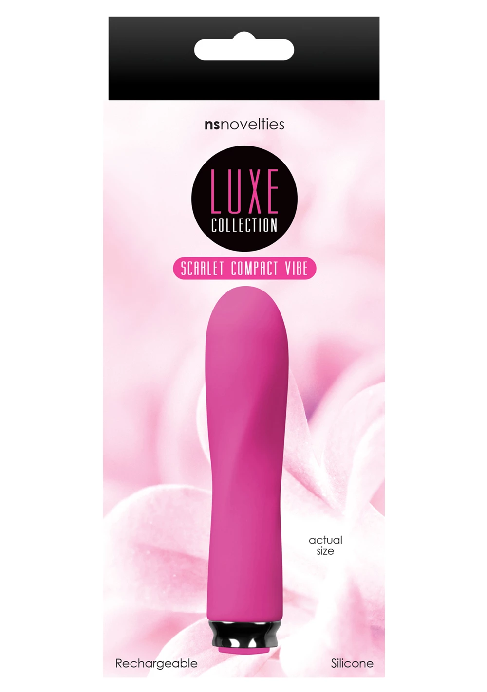 NS Novelties Luxe - Compact Vibe - Scarlet 2 NS Novelties Luxe - Compact Vibe - Scarlet - Image 2