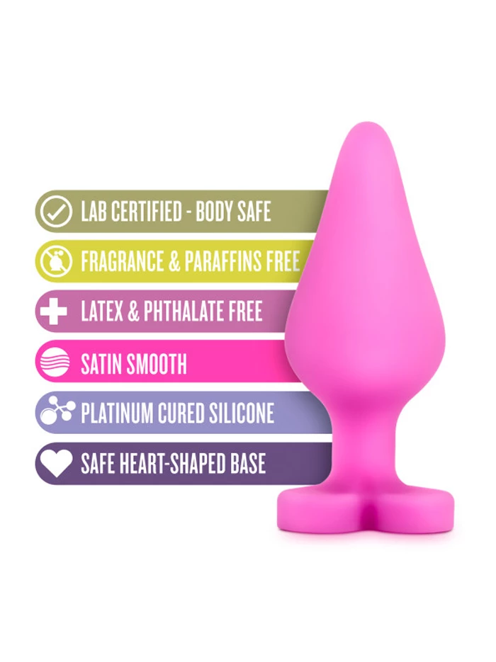 Blush Naughty Candy Heart Be Mine Anal Plug 6 Blush Naughty Candy Heart Be Mine Anal Plug - Image 6