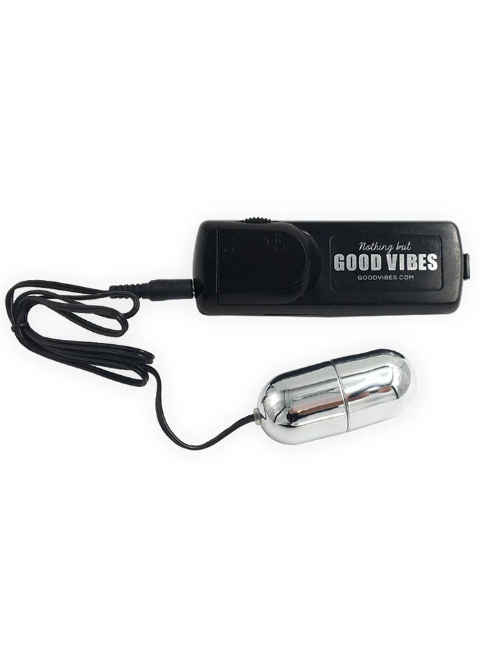 Good Vibes Toys Good Vibes Silver Bullet Vibrator 2 Good Vibes Toys Good Vibes Silver Bullet Vibrator - Image 2