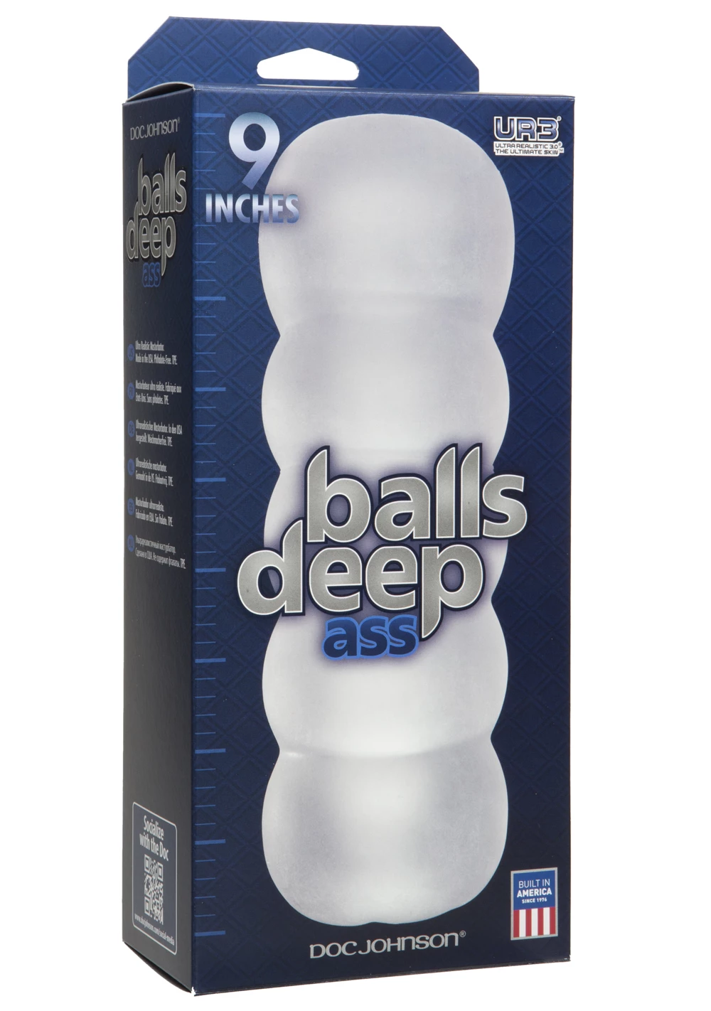 Doc Johnson Balls Deep - ULTRASKYN™ 9" Stroker - Ass 3 Doc Johnson Balls Deep - ULTRASKYN™ 9" Stroker - Ass - Image 3