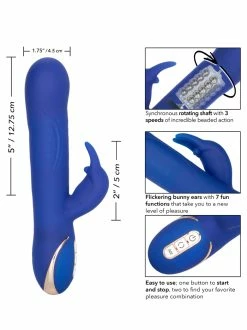 Cal Exotics Jack Rabbit Signature Rotating Beaded Rabbit Vibrator 11 Cal Exotics Jack Rabbit Signature Rotating Beaded Rabbit Vibrator -Vibrators Store Sale lyrkstrboqaxecme7sjq