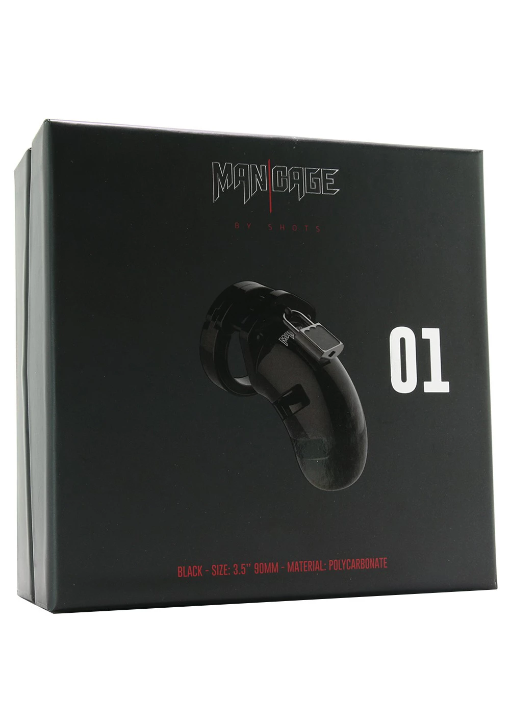 Shots Penis Cage Model 01 - 3.5" 5 Shots Penis Cage Model 01 - 3.5" - Image 5