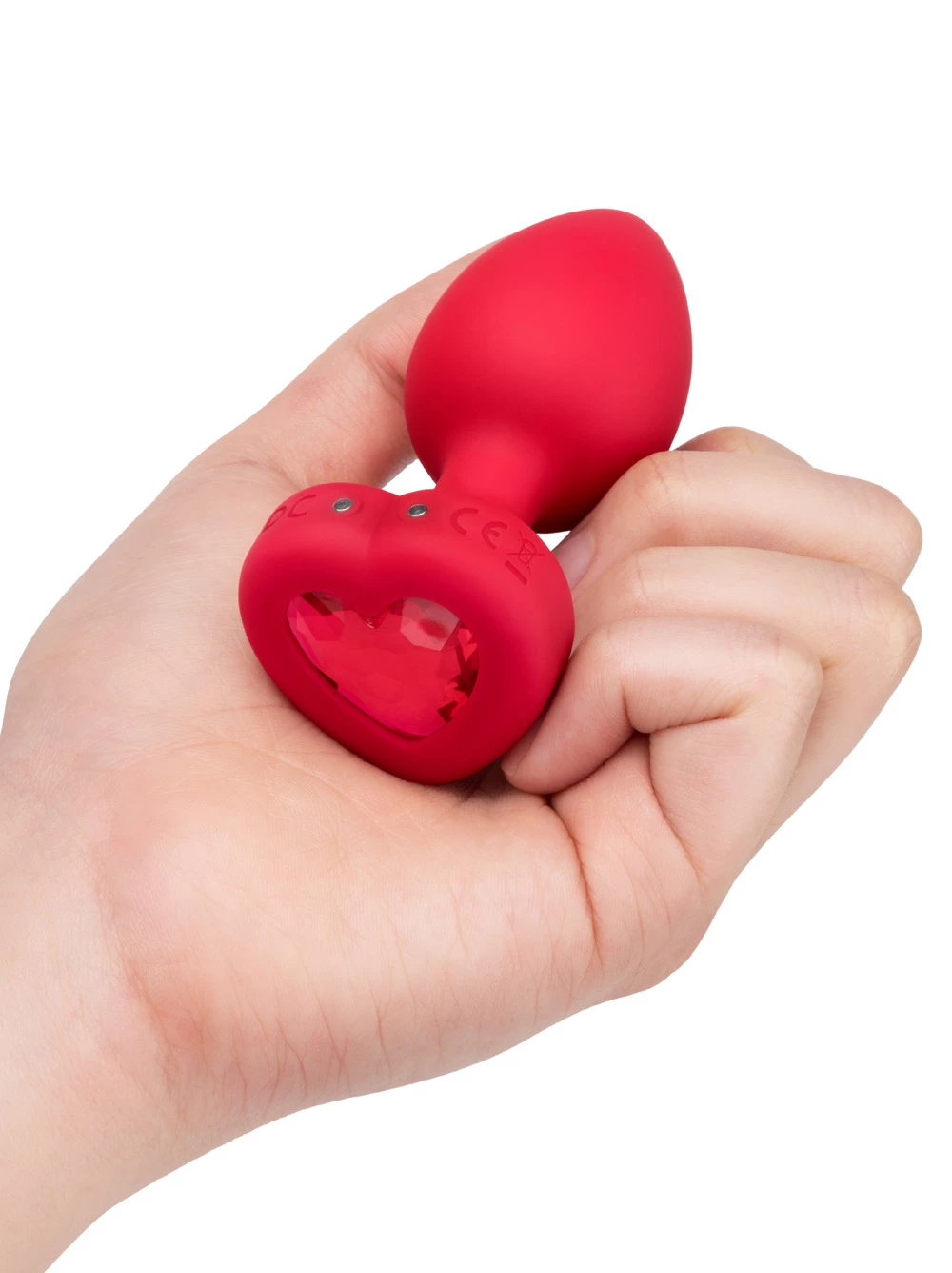 B-Vibe Vibrating Remote Heart Plug 13 B-Vibe Vibrating Remote Heart Plug - Image 13