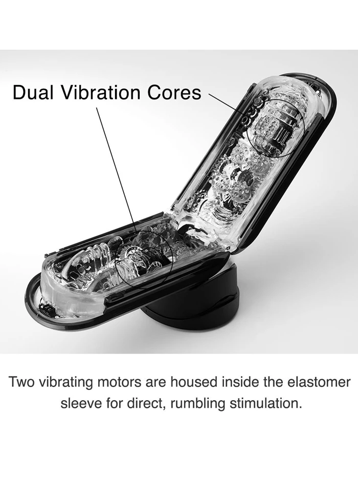 TENGA Flip Zero EV Black Electronic Vibration Masturbator 2 TENGA Flip Zero EV Black Electronic Vibration Masturbator - Image 2