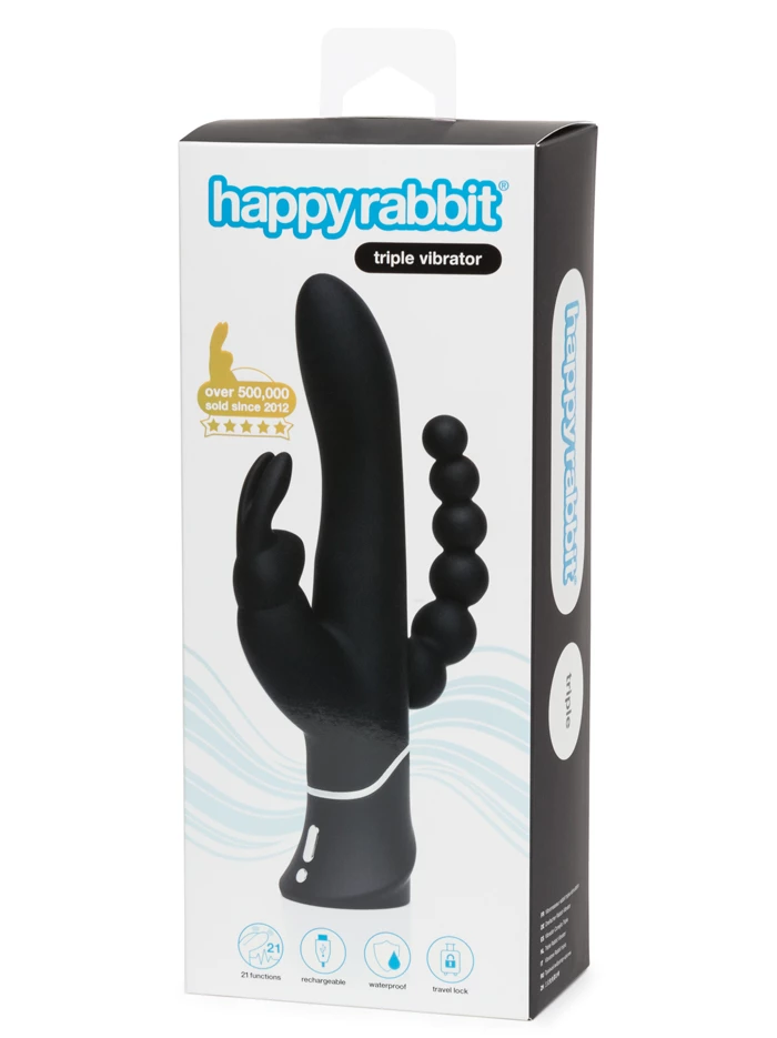 Happy Rabbit Triple Vibrator 5 Happy Rabbit Triple Vibrator - Image 5