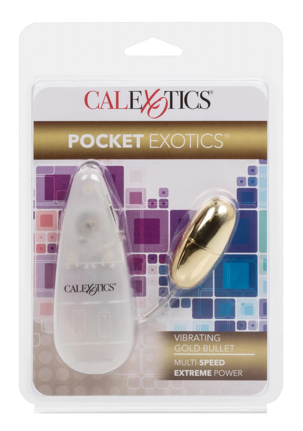Cal Exotics Pocket Exotics Vibrating Gold Bullet 3 Cal Exotics Pocket Exotics Vibrating Gold Bullet - Image 3