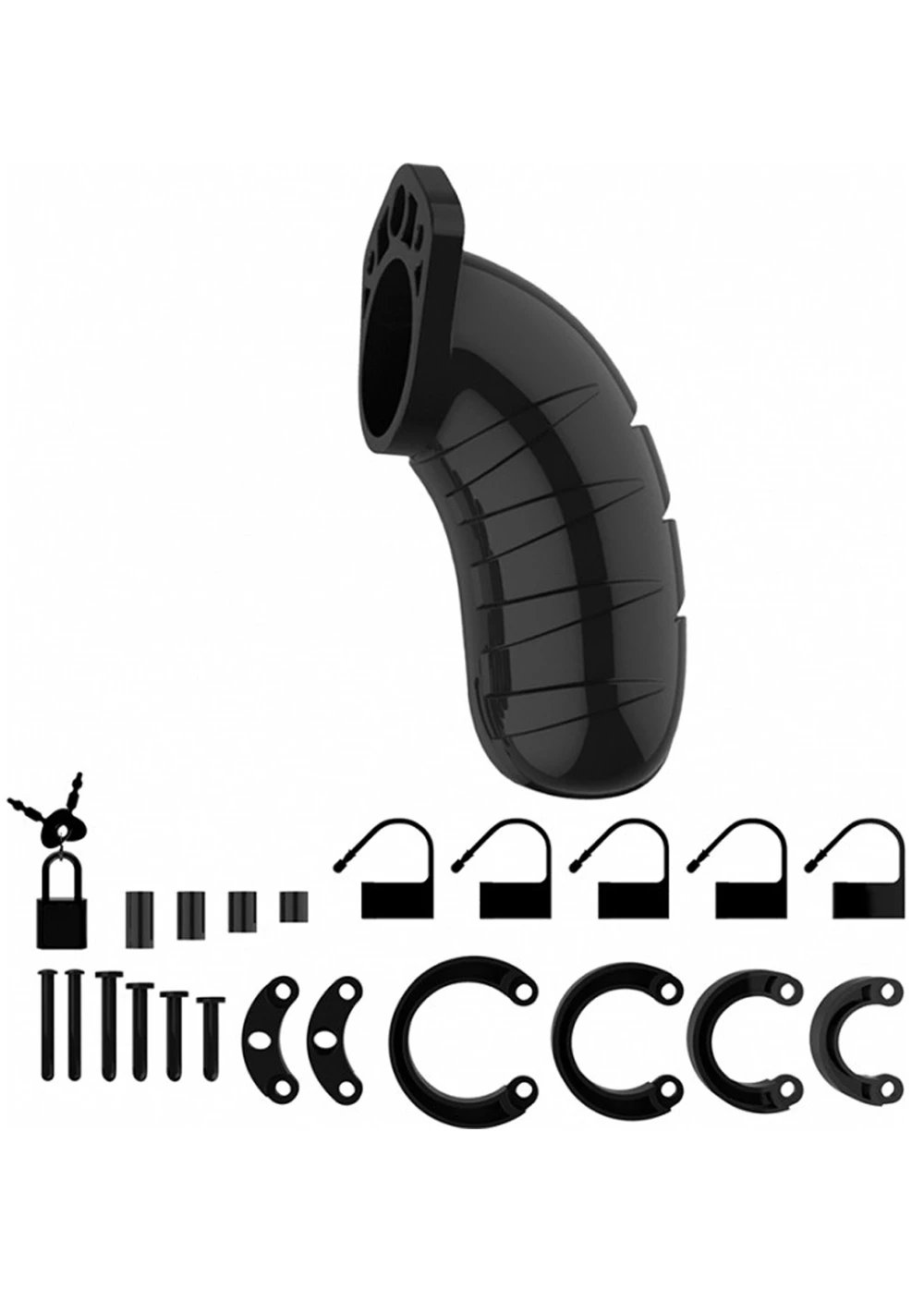 Shots Penis Cage Model 04 - 4.5" 2 Shots Penis Cage Model 04 - 4.5" - Image 2