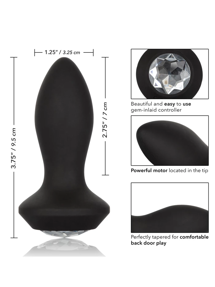 Cal Exotics Power Gem Petite Anal Plug 4 Cal Exotics Power Gem Petite Anal Plug - Image 4