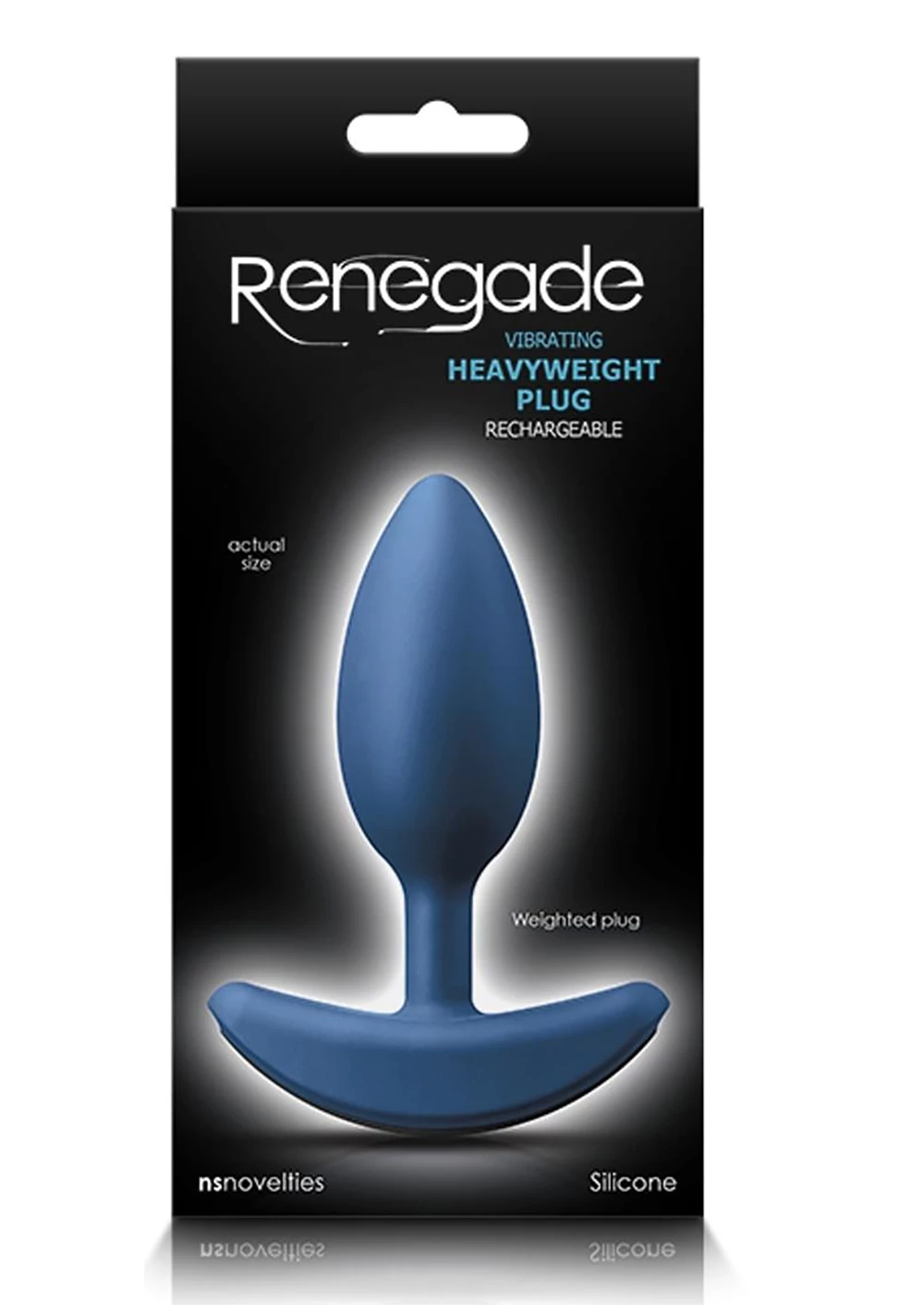 NS Novelties Renegade - Heavyweight Plug Medium 2 NS Novelties Renegade - Heavyweight Plug Medium - Image 2