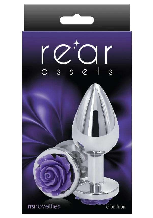 NS Novelties Rear Assets Rose Plug Medium 4 NS Novelties Rear Assets Rose Plug Medium - Image 4