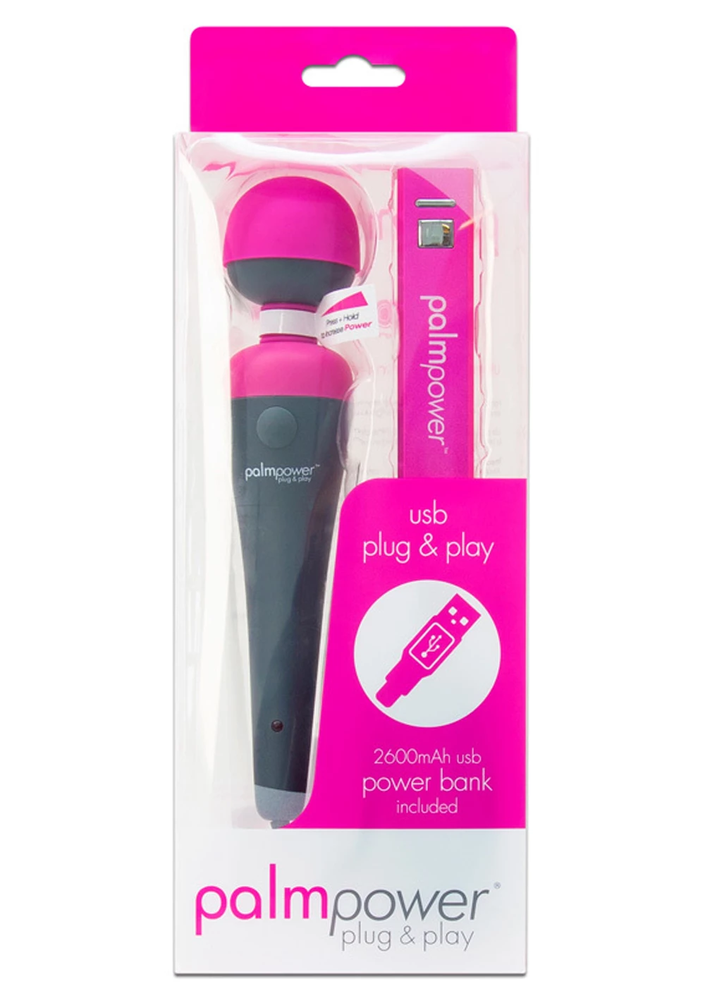 BMS Enterprises PalmPower Plug And Play Wand Massager 5 BMS Enterprises PalmPower Plug And Play Wand Massager - Image 5